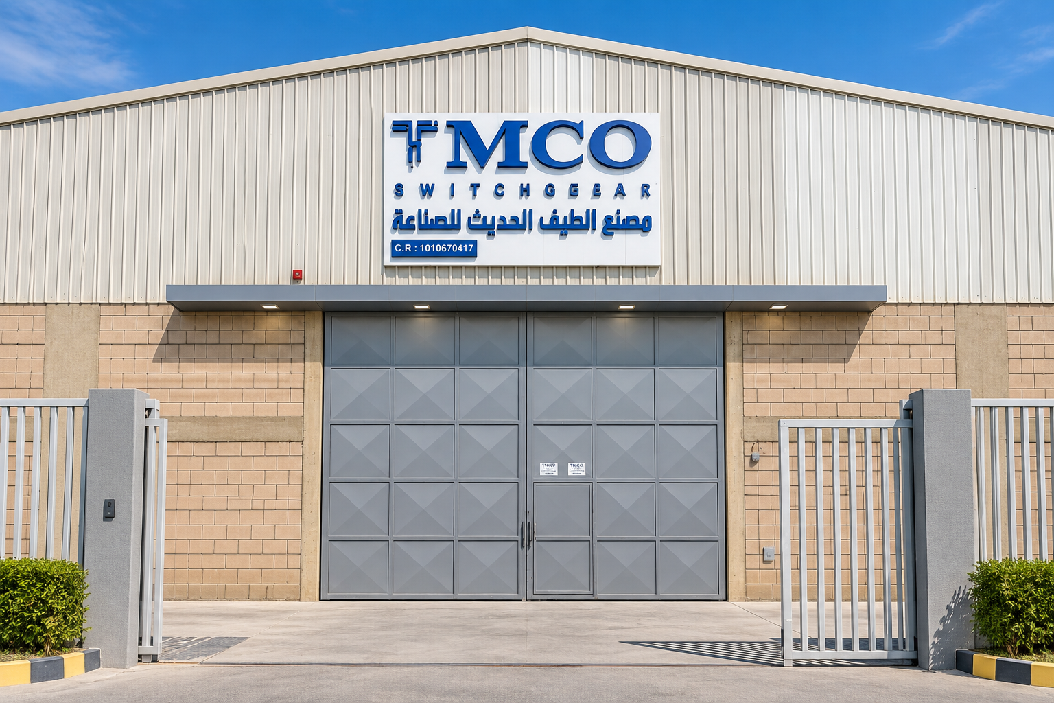 TMCO factory exterior in Riyadh